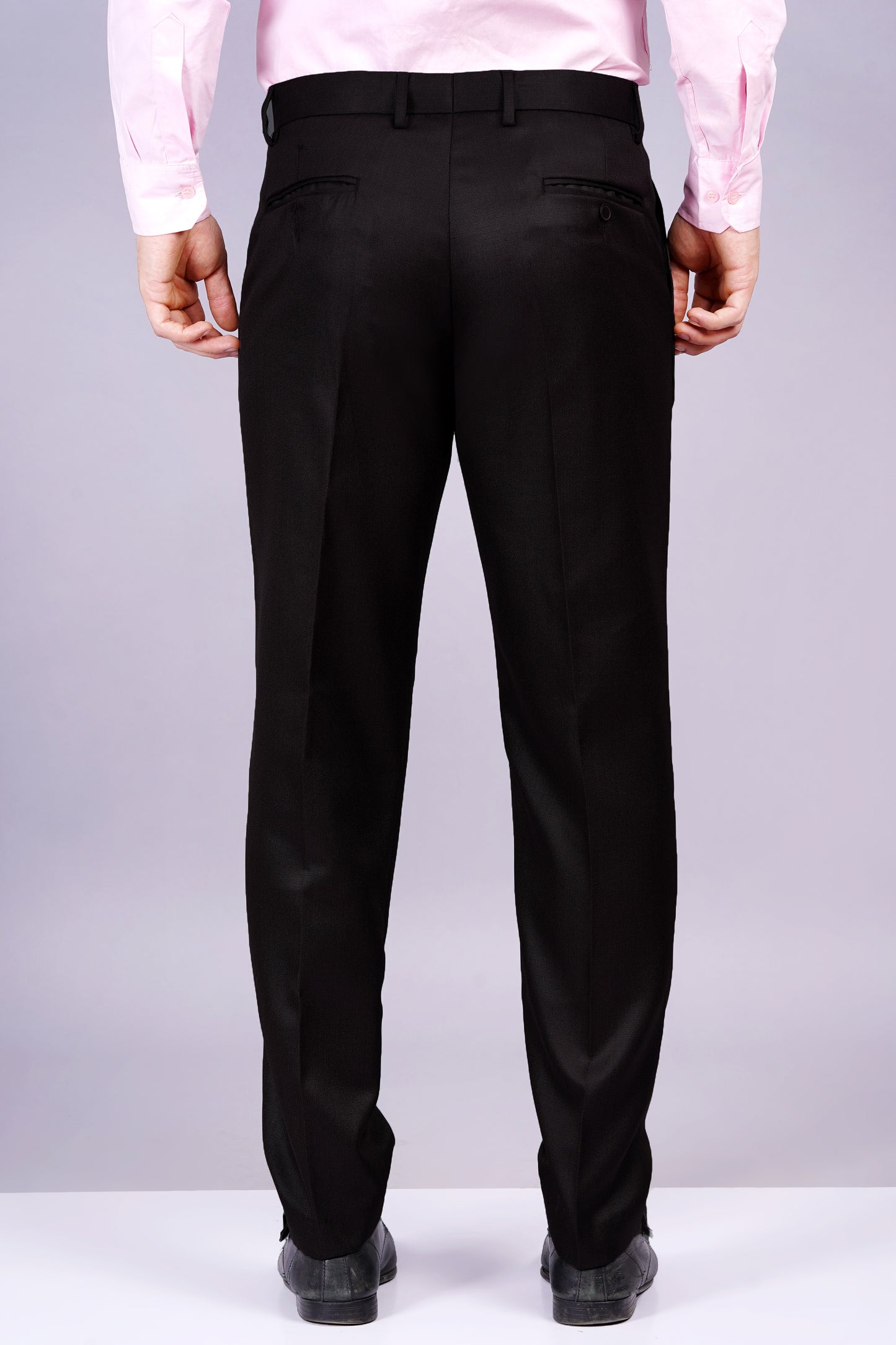 AXOLOTL Premium Two Tone Textured Men Formal Trouser Pant