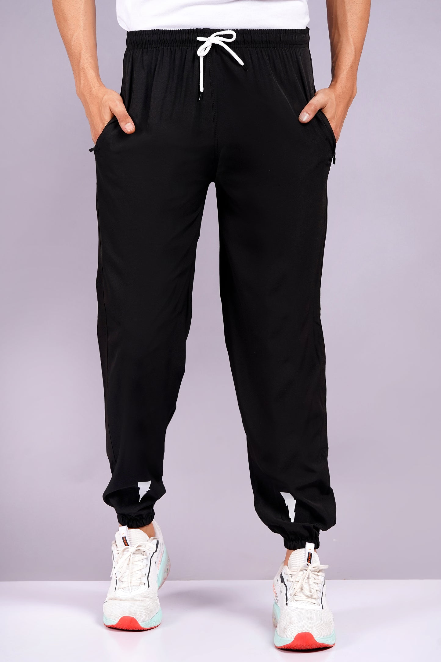 AXOLOTL Men's Jogger Pants with Zipper Pockets