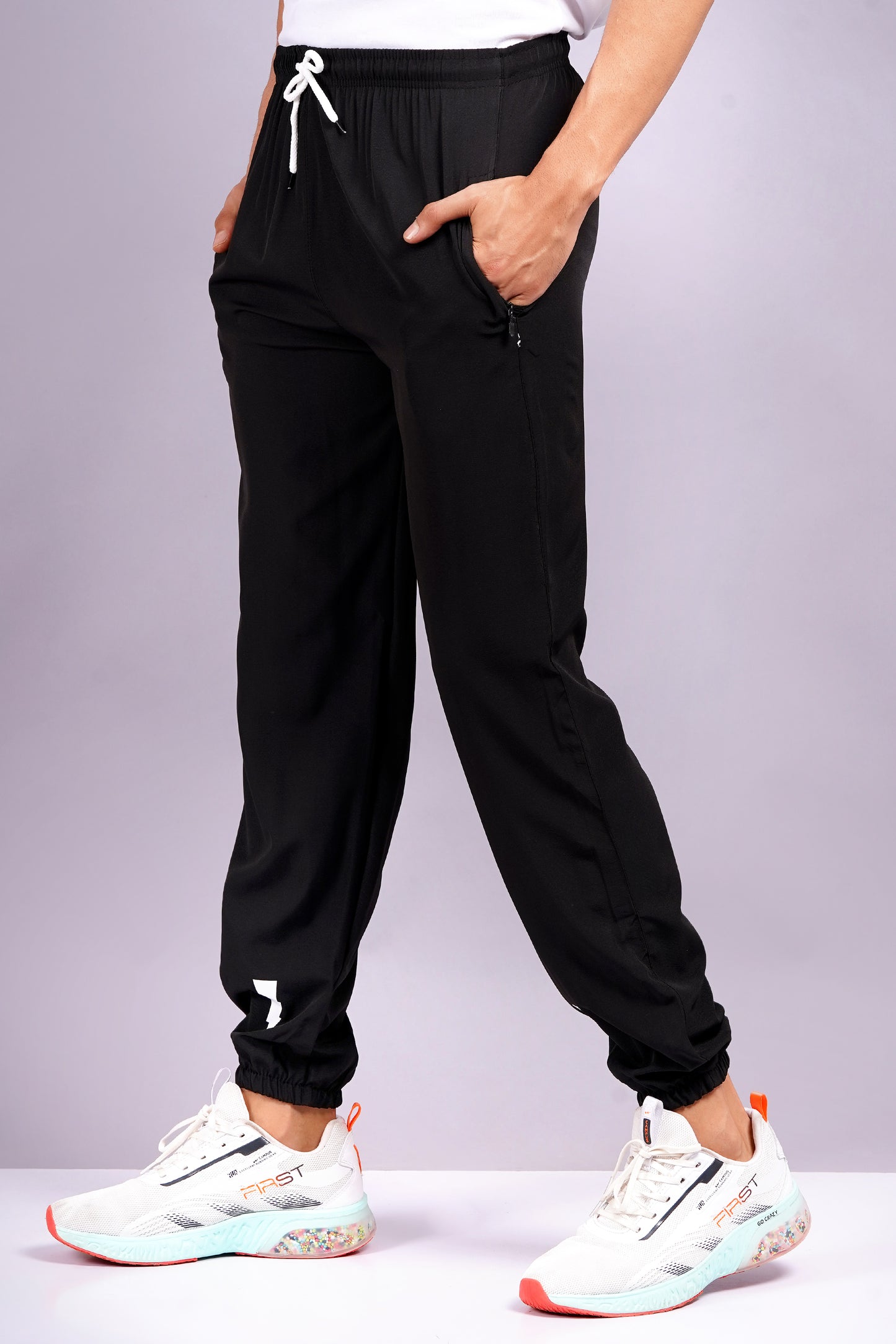 AXOLOTL Men's Jogger Pants with Zipper Pockets