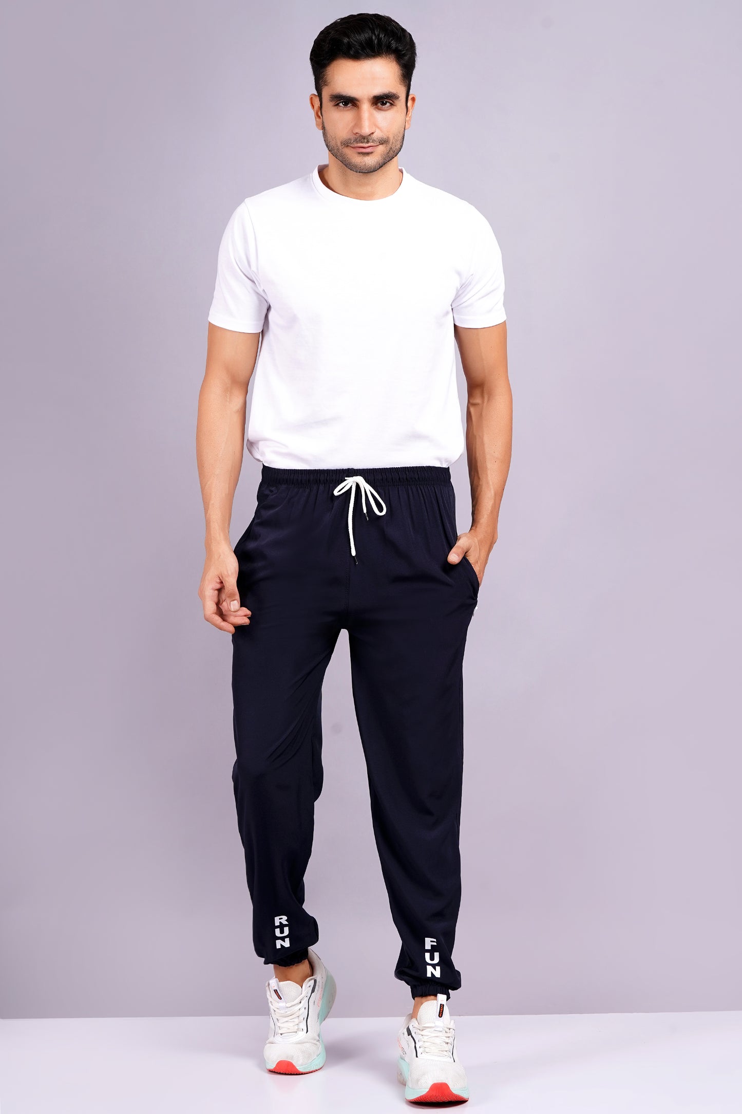 AXOLOTL Men's Jogger Pants with Zipper Pockets