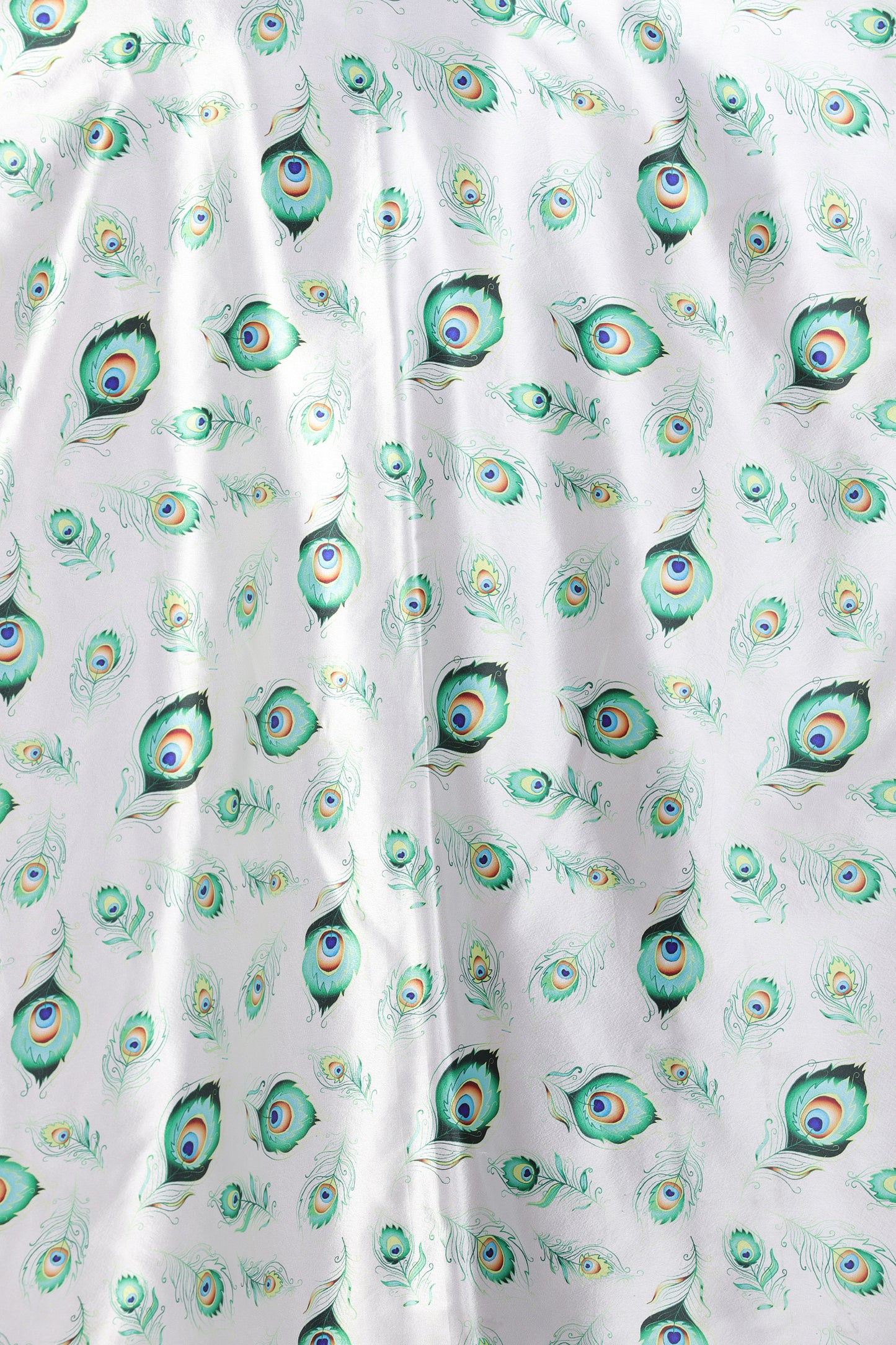 AXOLOTL Satin Silky Elegant Women Digital Print Scarf