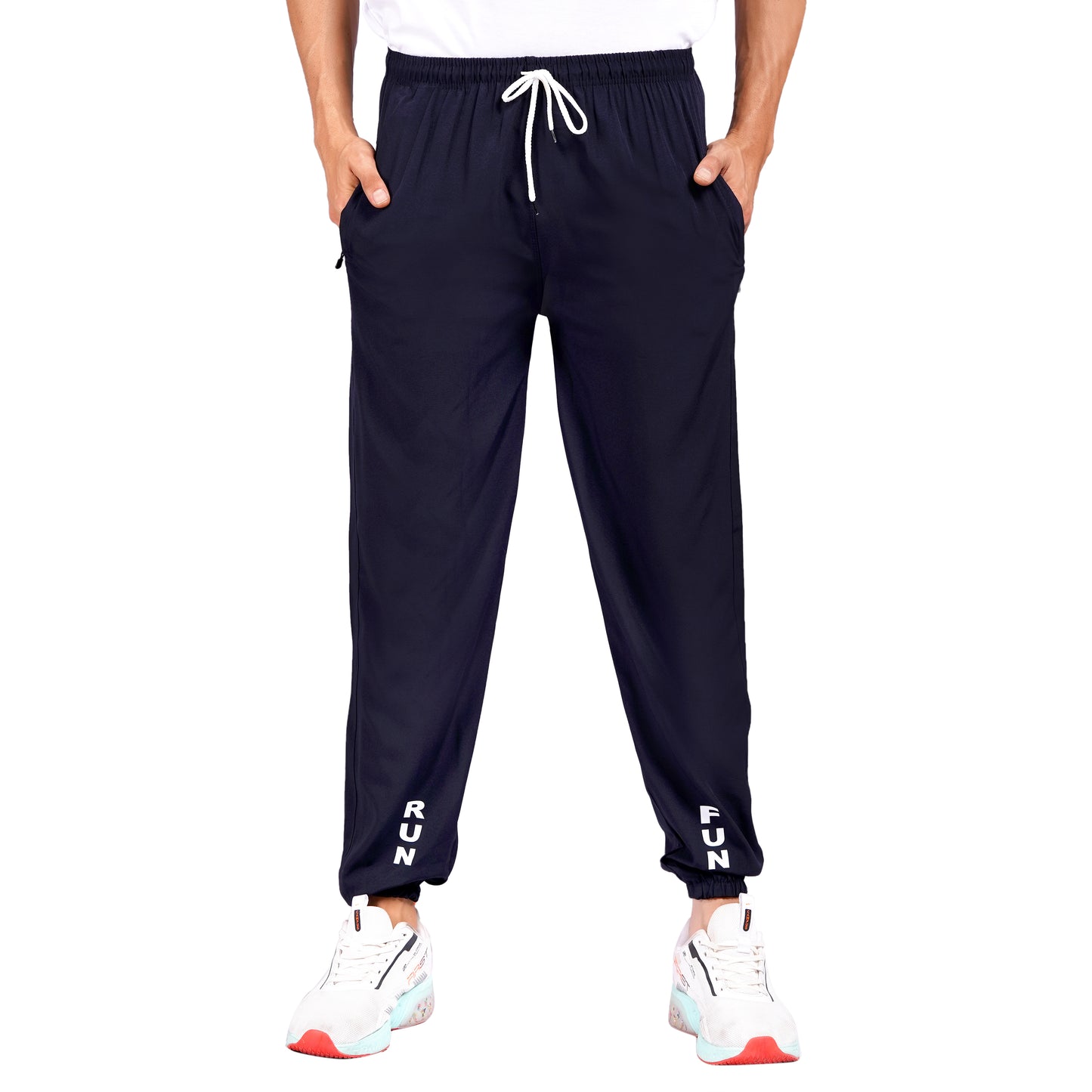 AXOLOTL Men's Jogger Pants with Zipper Pockets